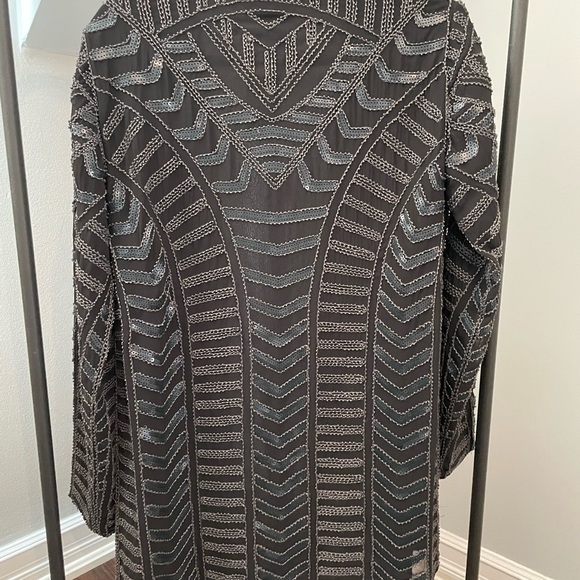 Beaded black blazer - Picture 2 of 2